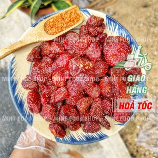 Dâu tây sấy dẻo thái lan mẩu thử 10gram