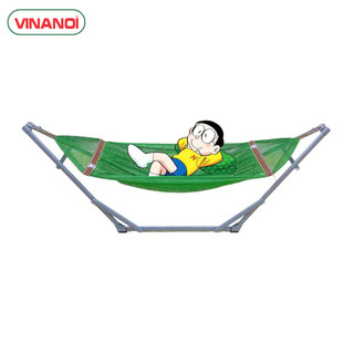 Võng xếp trẻ em khung thép Vinanoi, hàng chính hãng cao cấp được sơn tĩnh điện, chắc chắn an toàn cho bé