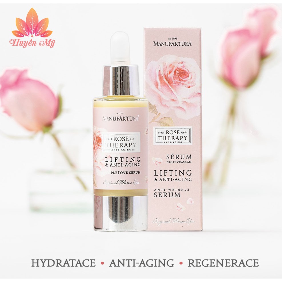 Serum HA Hoa Hồng Trẻ Hóa Làn Da Manufaktura 30ml