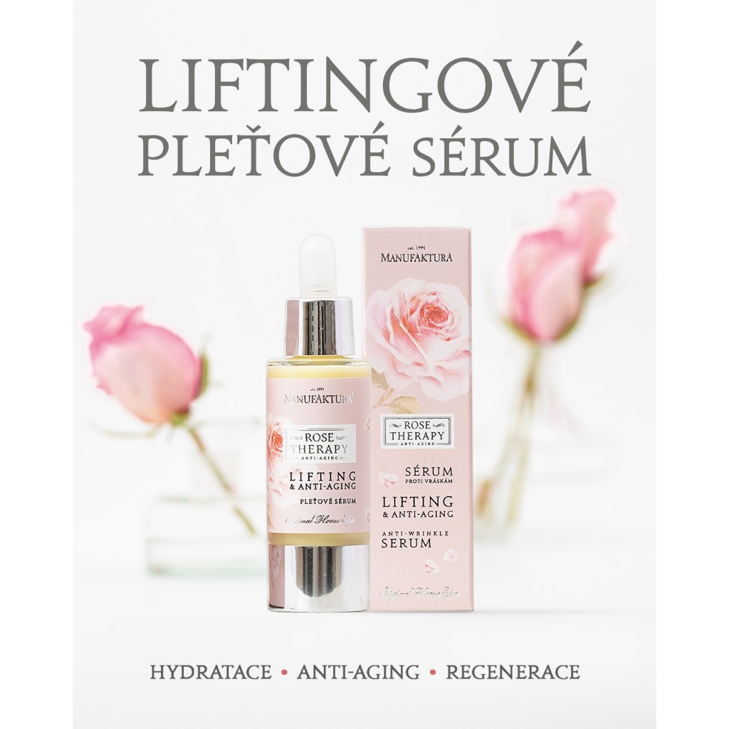 Serum HA Hoa Hồng Trẻ Hóa Làn Da Manufaktura 30ml