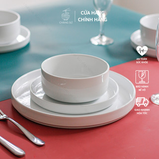 Bộ bát đĩa dành cho 1 người - Set chén dĩa 3 món cho người độc thân - Vỡ 1 đổi 1