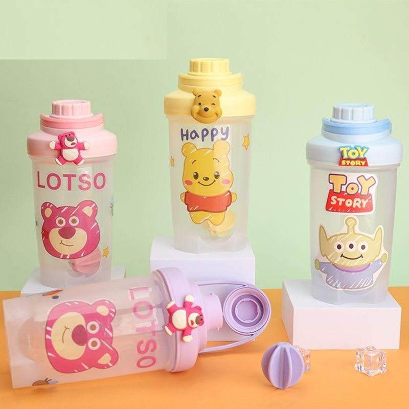 Bình nước, bình lắc Whey đa năng 500ml Toy Story