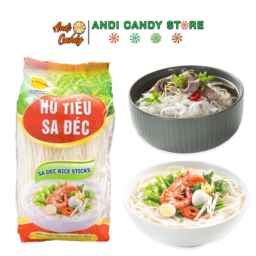 Hủ Tiếu Sa Giang Sa Đéc 400gr
