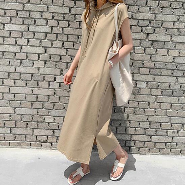 Váy suông dáng dài chất nỉ tăm - Retrostyle - Vaysuongtam489_P3K1