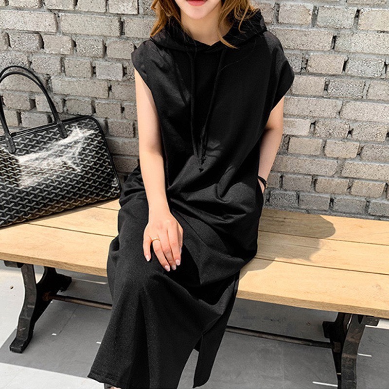 Váy suông dáng dài chất nỉ tăm - Retrostyle - Vaysuongtam489_P3K1