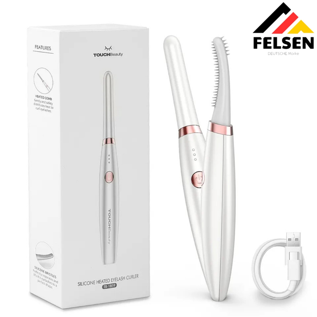 Máy Uốn Mi Silicon Cao Cấp TOUCHBeauty TB1859, Uốn Mi Cong Tự Nhiên Bằng Nhiệt, An Toàn Cho Mi, Giữ Nếp Lâu Dài