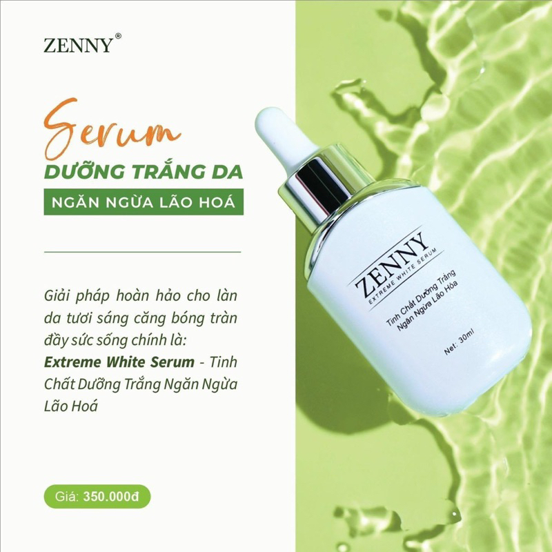 SERUM ZENNY ngăn ngừa lão hoá, giúp da căng bóng mịn màng