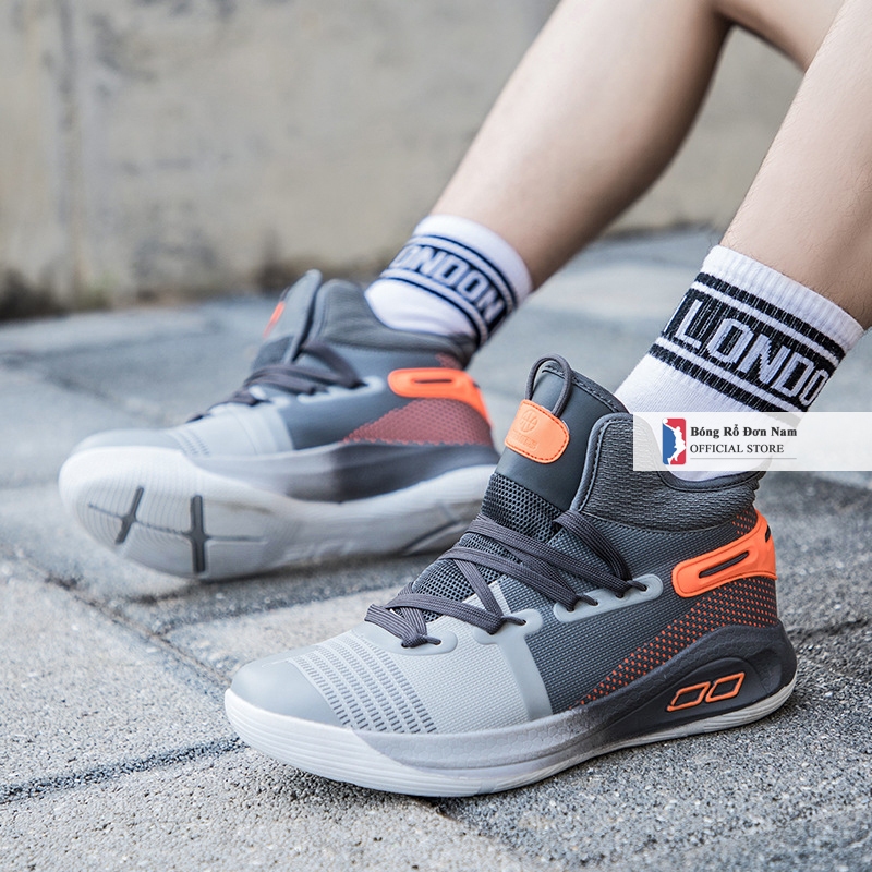 Giày Bóng Rổ Cổ Cao Cur06- Giày Sneaker chơi bóng rổ