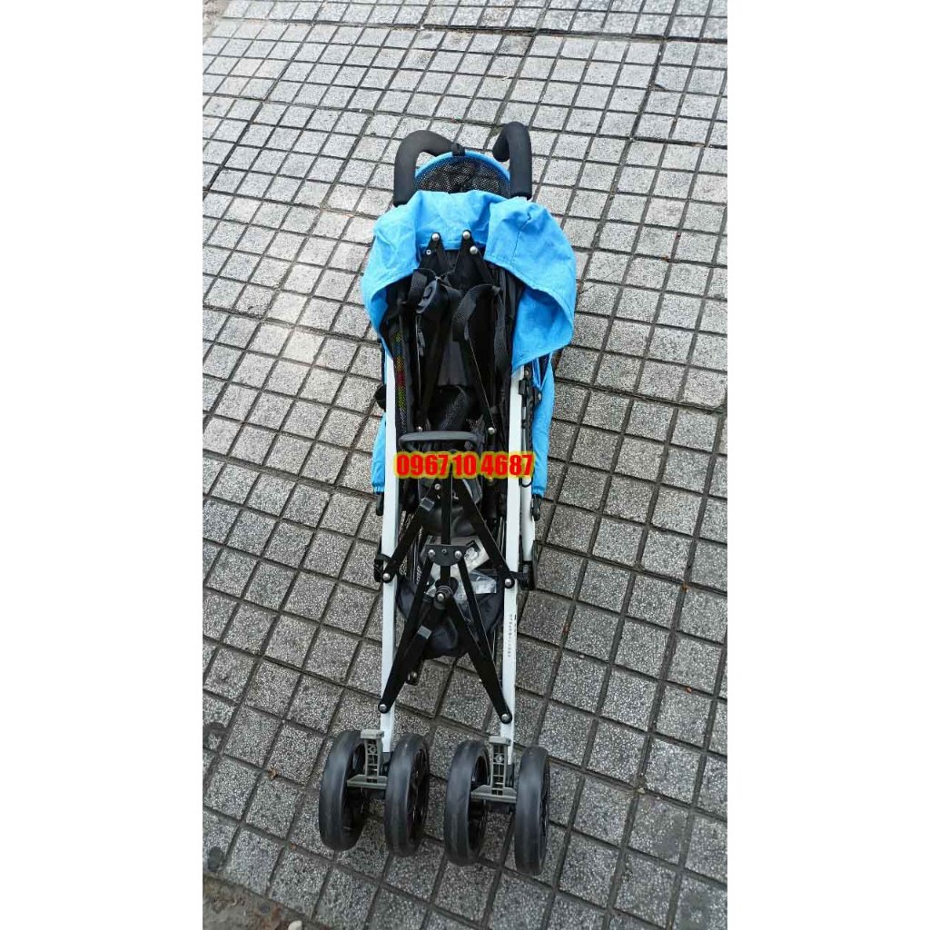 Xe đẩy du lịch gấp gọn cho bé lưới thoáng mát Seebaby S02-1