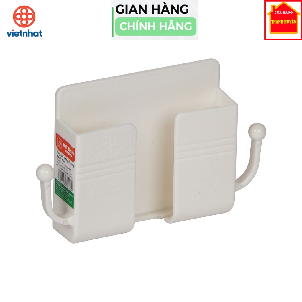 Khay dán tường đa năng Việt Nhật có kèm miếng dán siêu dính chắc