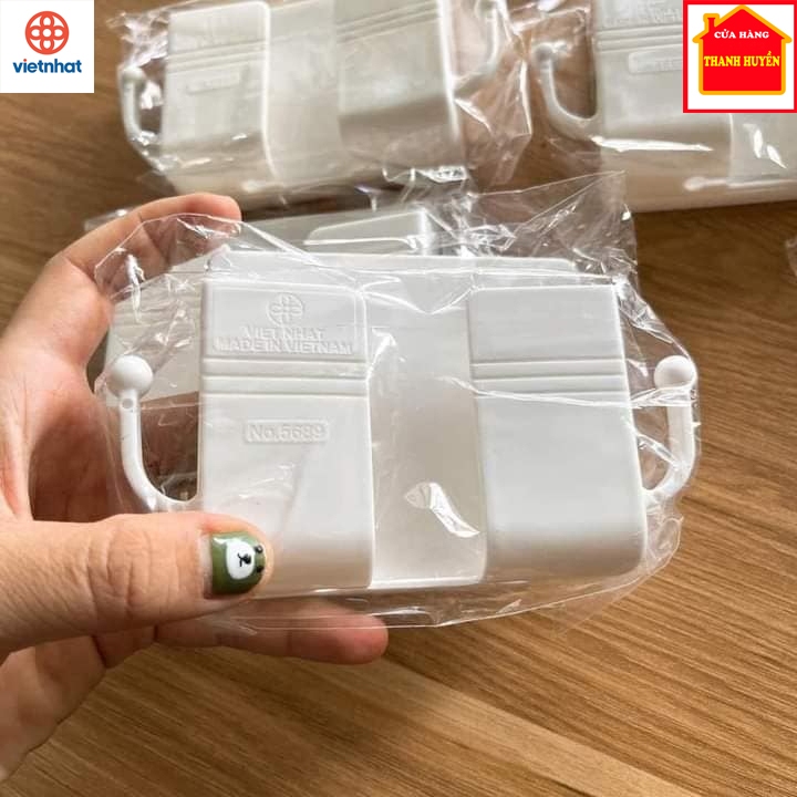 Khay dán tường đa năng Việt Nhật có kèm miếng dán siêu dính chắc