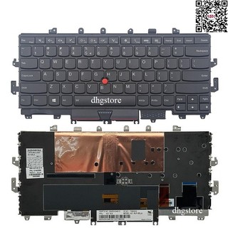 Bàn phím laptop lenovo thinkpad x1 yoga 1st gen 1 20fq 20fr 2015 2016 có đèn chuột