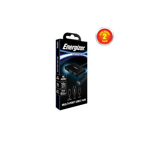 Bộ chuyển USB-C3.1 Hub Energizer HC303CV USBA/USB-C/HDMI - TTG Shop