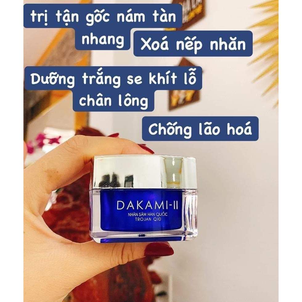 Kem dưỡng trắng da DAKAMI 2, xóa nám mờ tàn nhang 30g