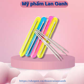 Cây nặn mụn 2 đầu,que nặn mụn cao cấp chuyên dụng không gỉ sét