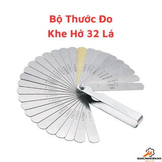 Bộ thước đo khe hở 32 lá bằng thép không gỉ