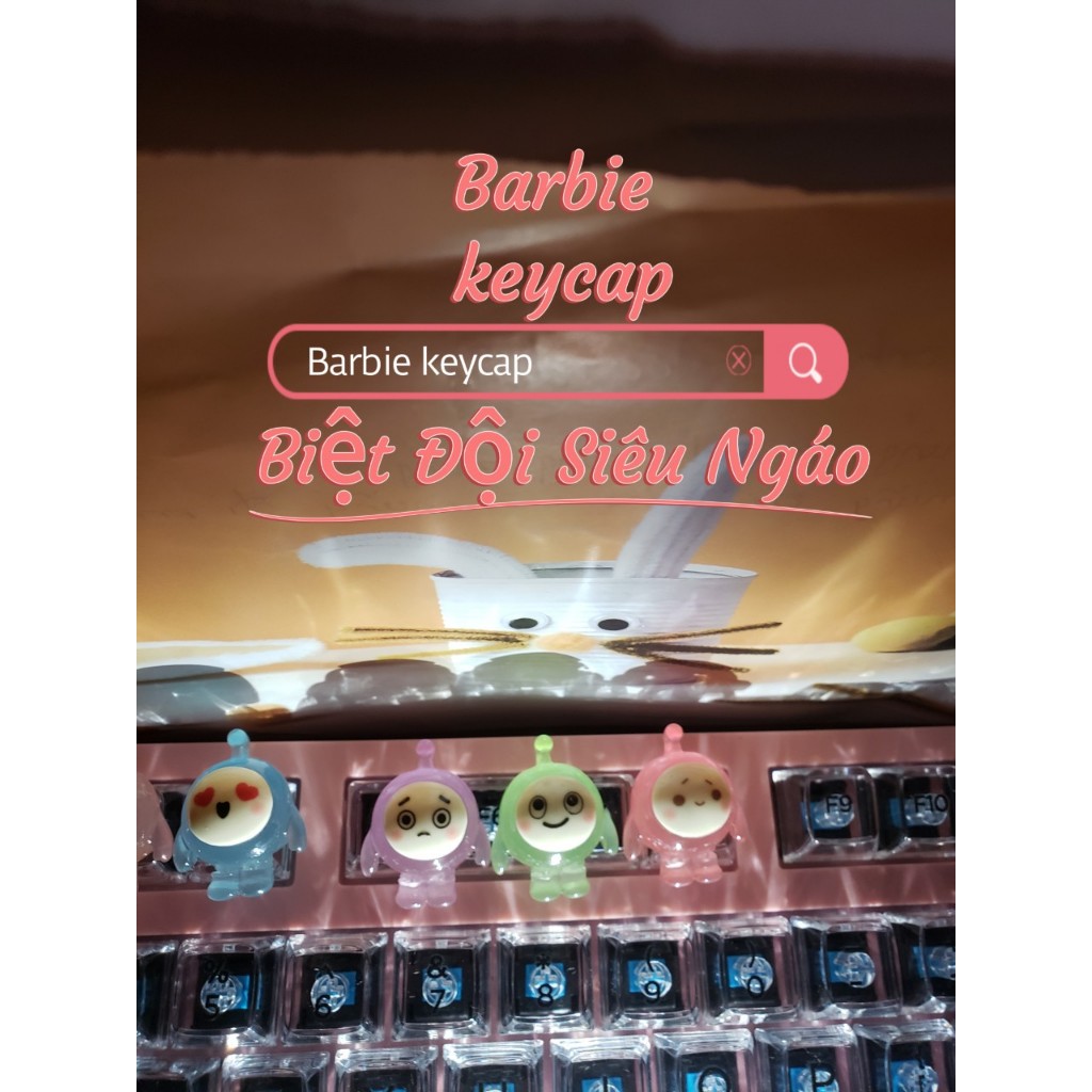 Keycap Biệt Đội Vô Tri Dạ Quang / Keycap bàn phím cơ / keycap nút bàn phím cơ