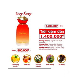 Nước hoa nữ very 100ml ngọt ngào quyến rũ