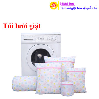 Túi lưới giặt đồ quần áo đồ lót set 5 chi tiết đủ size - GDAH