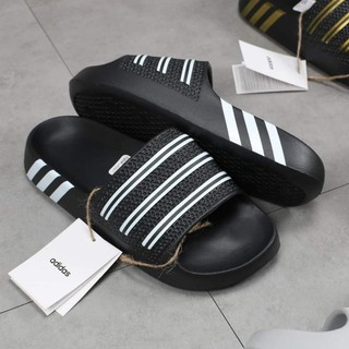 Bản PRO "Chính Hãng" Dép Adidas Adilette Ayoon Nam Nữ, Đế Cao Su EVA 2 Màu Siêu Nhẹ, Mẫu Mới Hot Trend