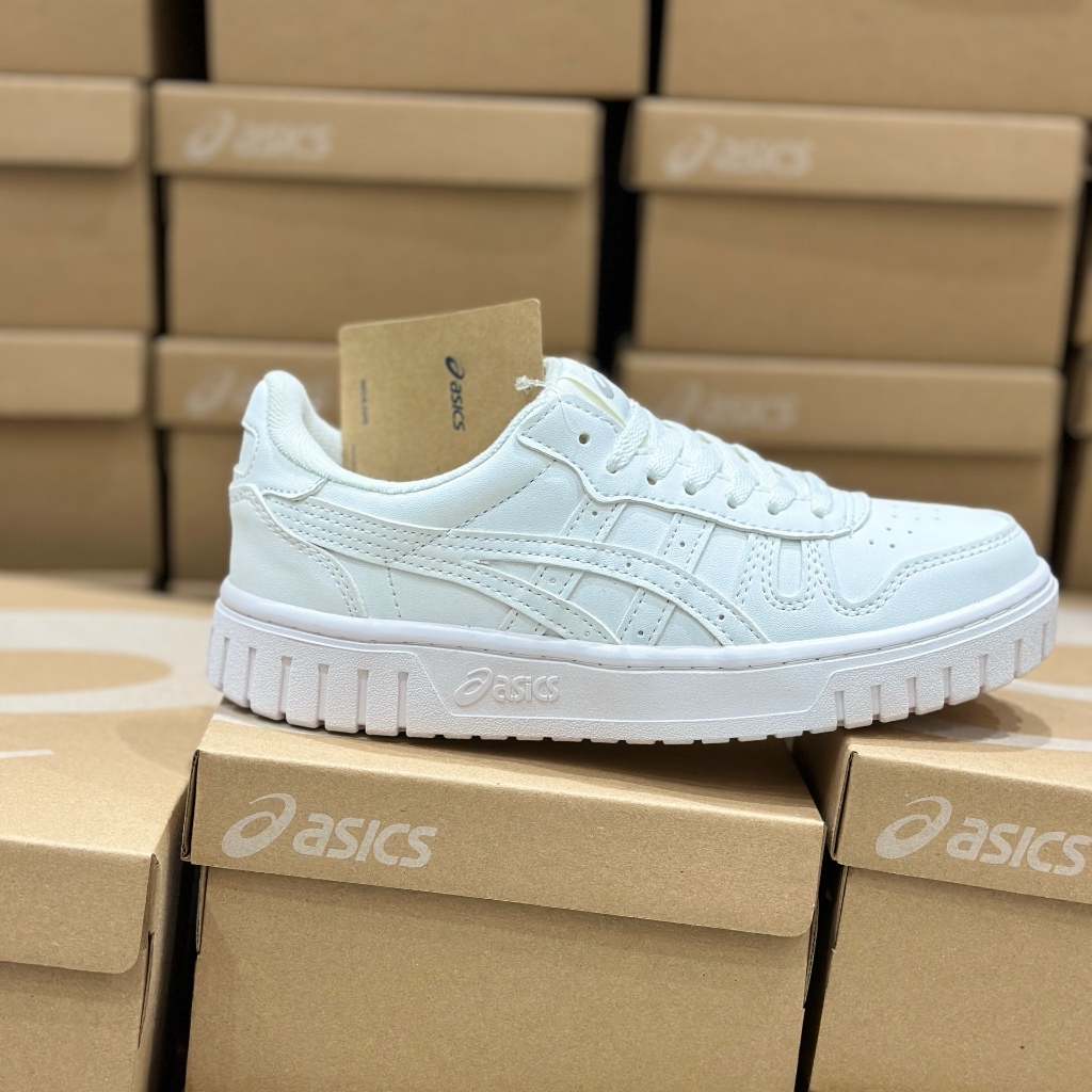 Giày Thể Thao Asics Court MZ Kem Đen Và Kem Xám Mẫu Mới Thiết Kế Độc Lạ Hàng Hot Trend 2023 Full Box
