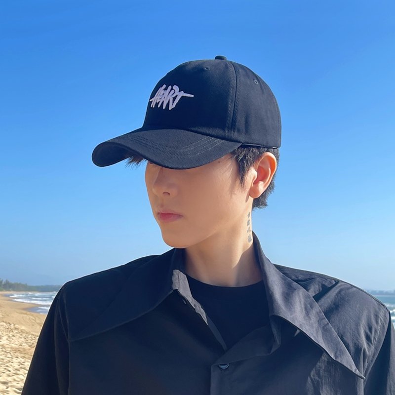 Mũ lưỡi trai nón kết nam nữ unisex thêu chữ Heart vải cotton dày dặn phong cách Ulzzang nhiều màu