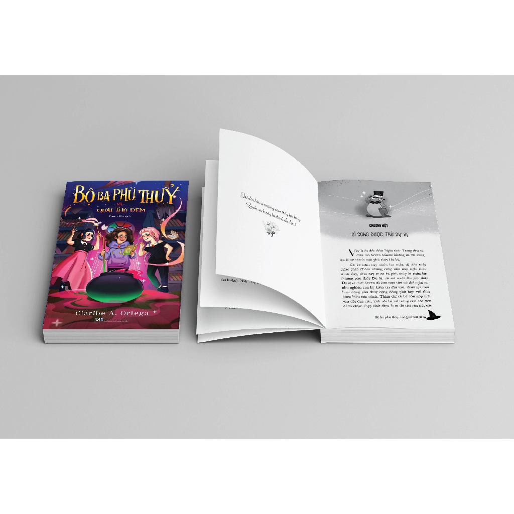 Sách Truyện  Fantacy - Bộ Ba Phù Thủy Và Quái Thú Đêm - Phúc Minh Books