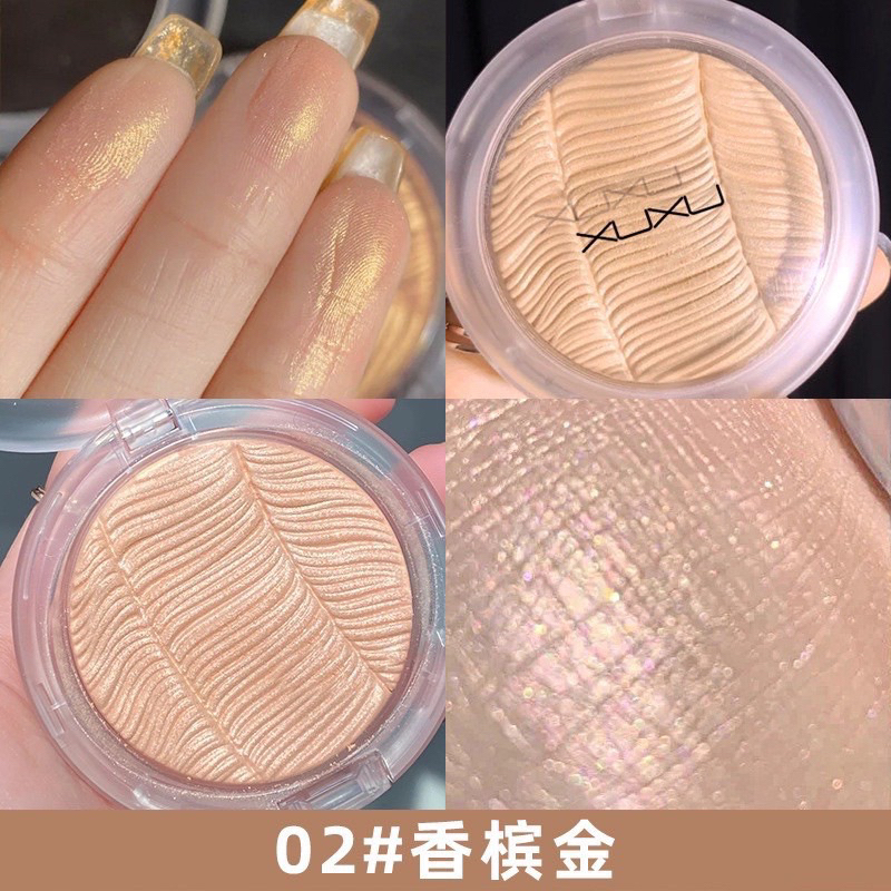 Bảng Phấn Bắt Sáng 2 Màu Ánh Nhũ Lấp Lánh