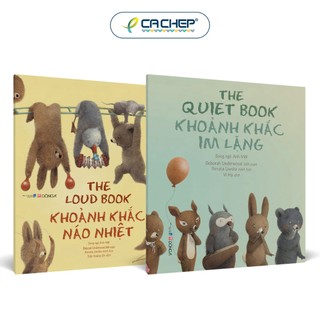 Sách - Combo 2 cuốn Khoảnh khắc im lặng và Khoảnh khắc náo nhiệt - Đông A