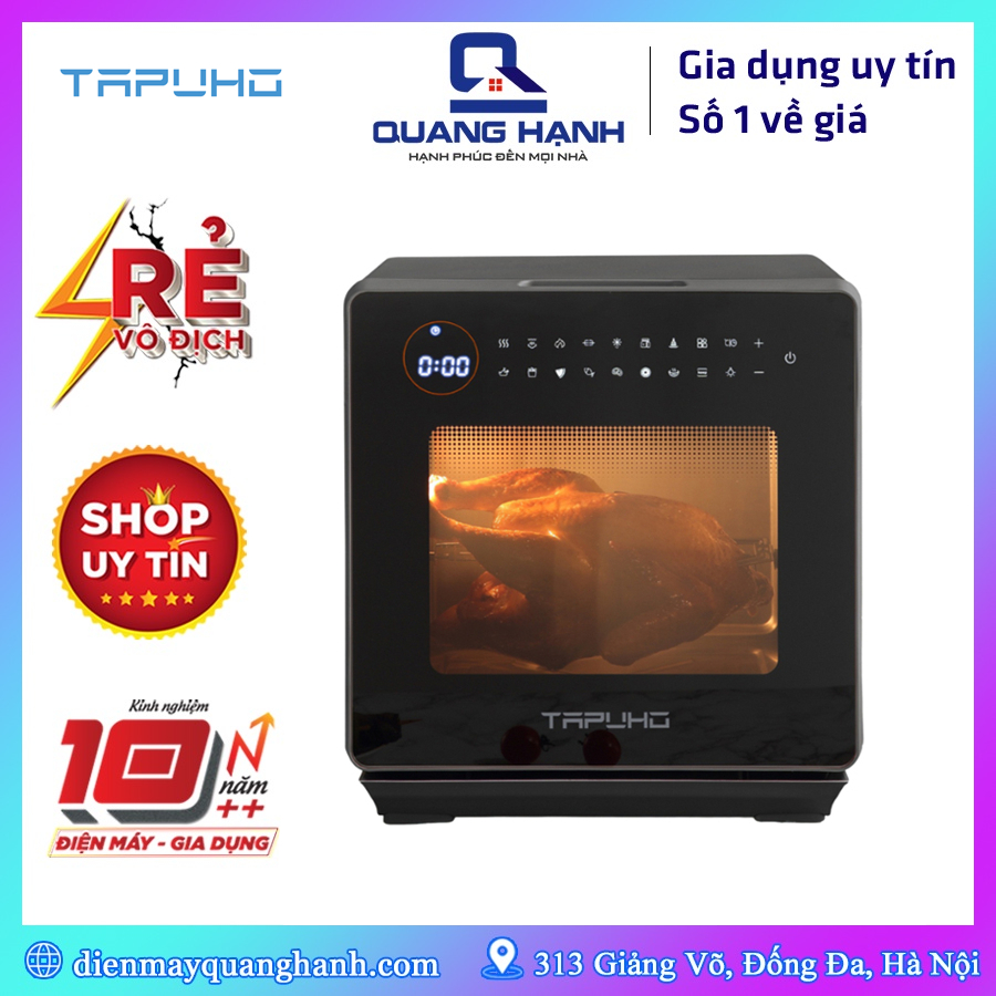 Nồi chiên hơi nước Tapuho TSF16 16 lít 60 chương trình nấu [Bảo hành 2 năm chính hãng]