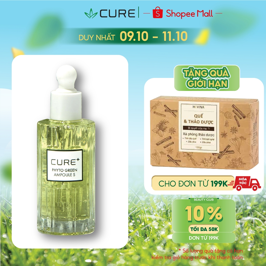 Tinh Chất Dưỡng Chống Lão hóa LA SENSE LOE CURE Phyto Green Ampoule S 50ML