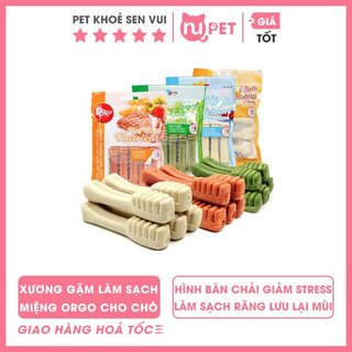 Xương gặm Orgo sạch răng cho chó 90g
