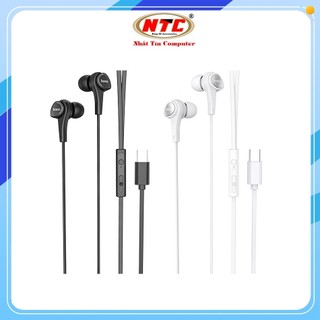 Tai nghe có dây cổng type-c hoco m67 passion, có micro đàm thoại - nhất tín computer