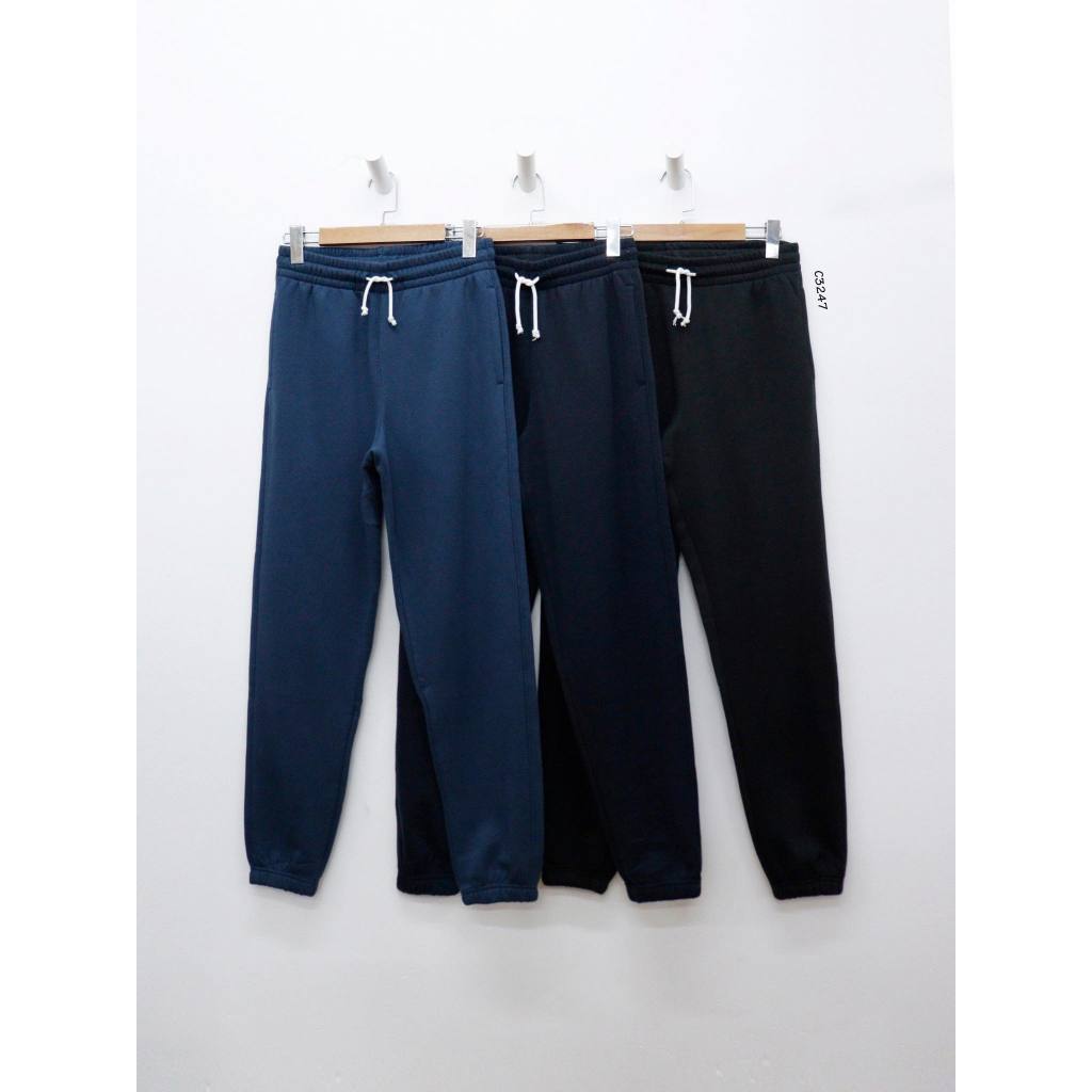 C3247 - 	Quần nỉ jogger trơn