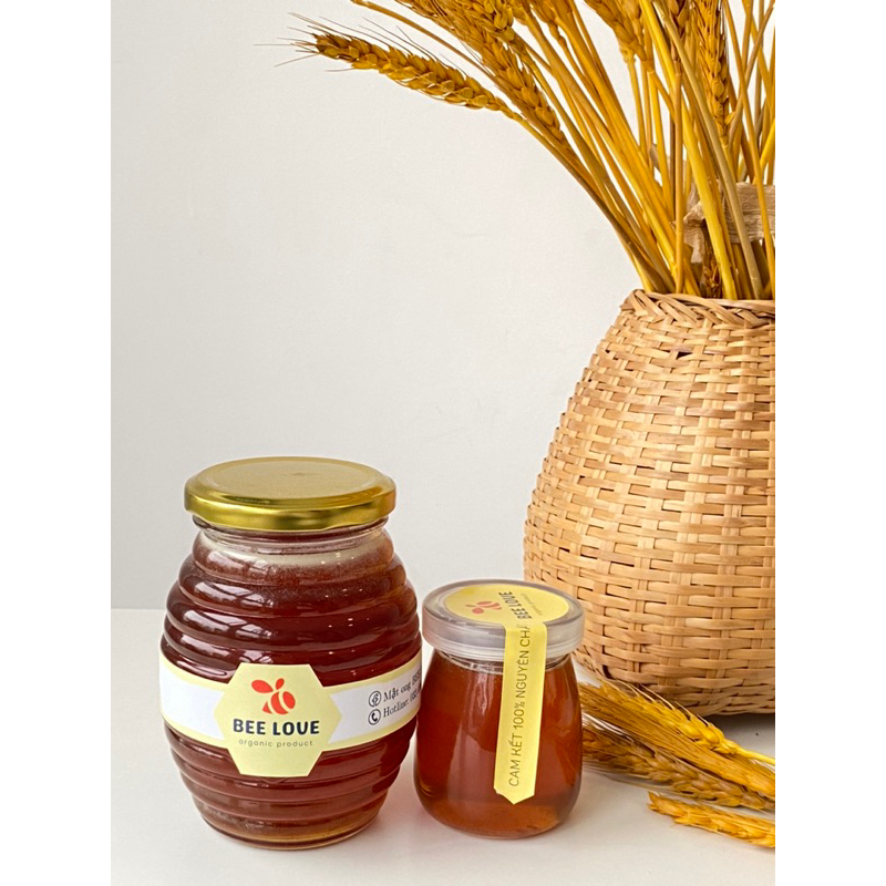 Mật ong nguyên chất hoa cà phê cao nguyên BEE LOVE, cô đặc, nhà nuôi không qua trung gian, không pha đường hay phụ gia