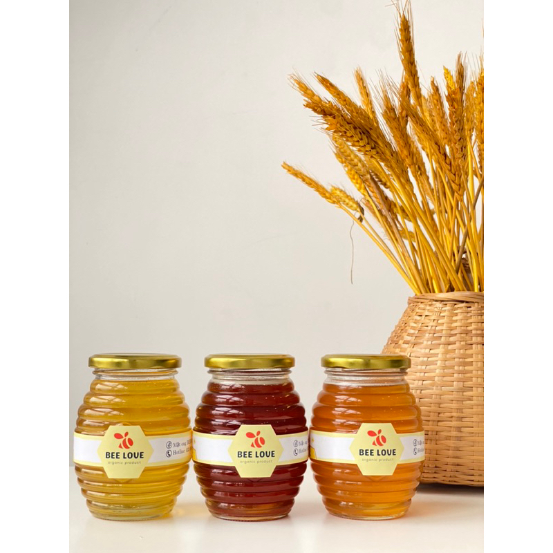 Mật ong nguyên chất hoa cà phê cao nguyên BEE LOVE, cô đặc, nhà nuôi không qua trung gian, không pha đường hay phụ gia