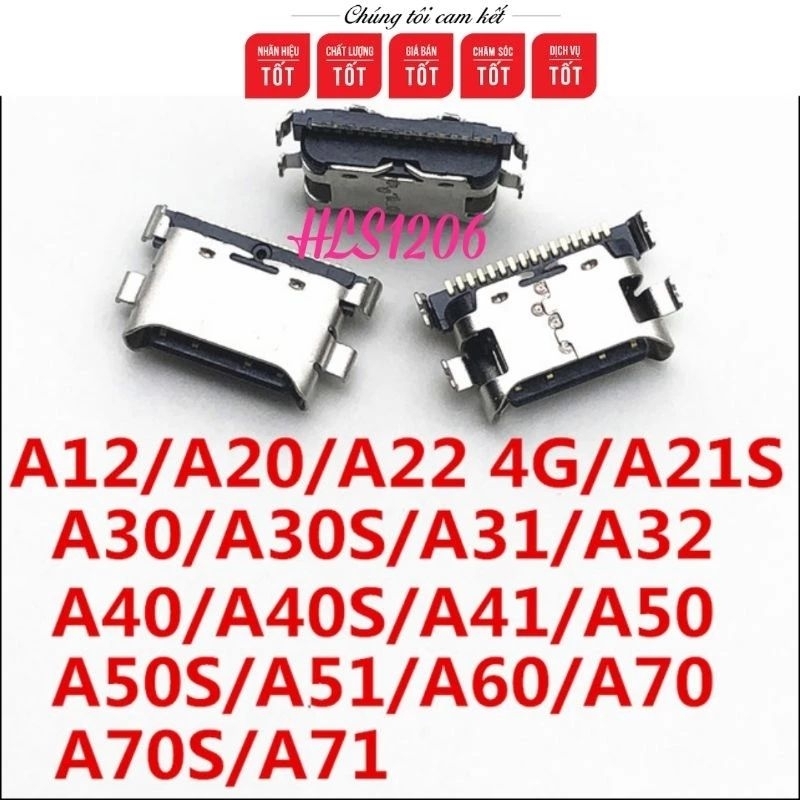 Chân sạc rời Samsung A20 A30 A40 A50 A51 A31 A71 A30s A50s a21s.... zin hãng