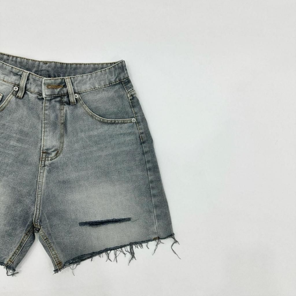 RIPPED V3 SHORT - Quần short ngắn trên gối nam nữ 2 màu