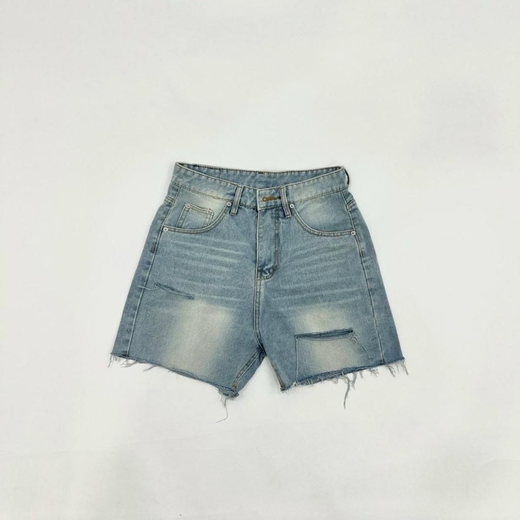 RIPPED V3 SHORT - Quần short ngắn trên gối nam nữ 2 màu