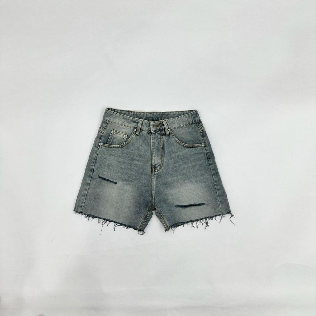 RIPPED V3 SHORT - Quần short ngắn trên gối nam nữ 2 màu