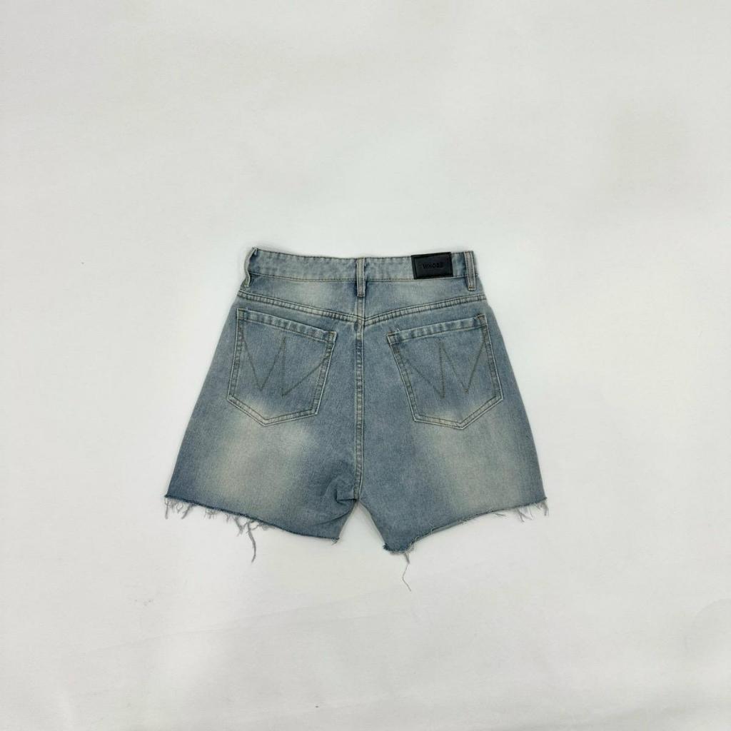 RIPPED V3 SHORT - Quần short ngắn trên gối nam nữ 2 màu