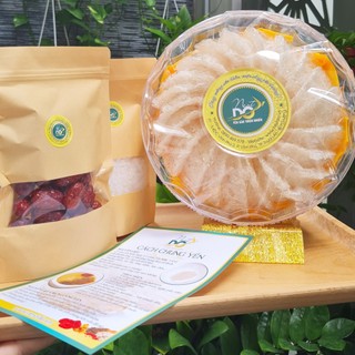 Tổ Yến Tinh Chế Sợi Ngắn Nestdo - Sợi sơ mướp 100gram, Tổ yến tinh chế bụng, tổ yến nhặt sạch lông