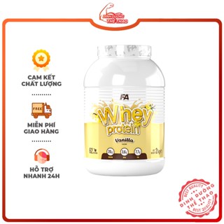 FA Wellness Line Whey Protein Tăng Cơ Giảm Mỡ, Bổ Sung Protein Tăng Cơ Bắp 2 Kg