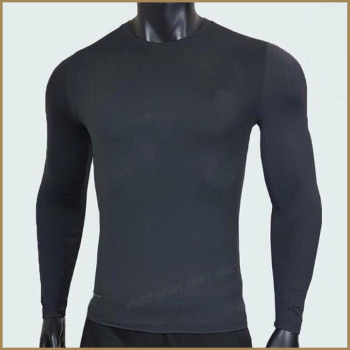 Áo thun nam Áo thể thao giữ nhiệt nam dài tay nhiều màu thiết kế trẻ trung năng động AGN1