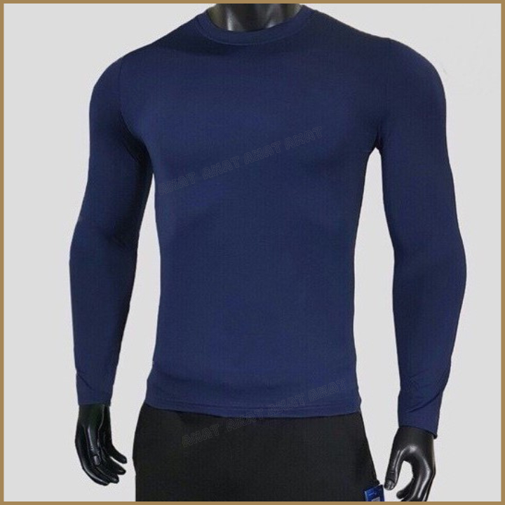 Áo thun nam Áo thể thao giữ nhiệt nam dài tay nhiều màu thiết kế trẻ trung năng động AGN1