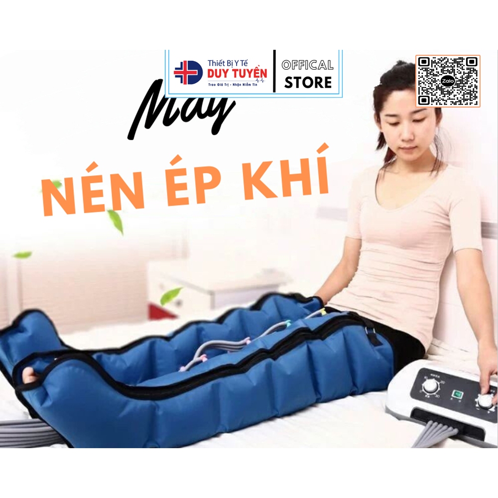 Máy Nén Ép Khí Trị Liệu Thiết Bị Y Tế Duy Tuyền 6 Khoang Khí Độc Lập Lực Bơm 240mmHg