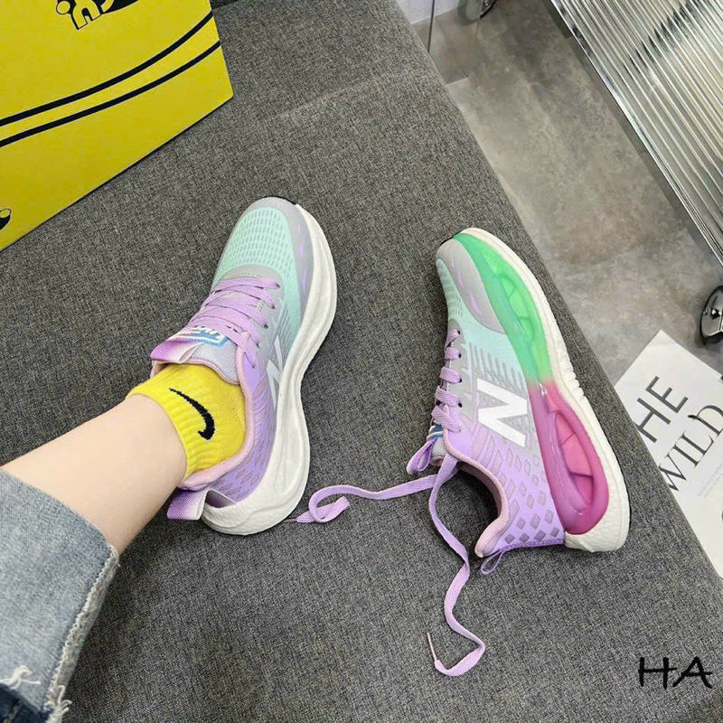 Giày Thể thao nữ đế hơi cao cấp  _Giày thể thao nhẹ phom ôm gọn_Thể thao đế hơi siêu êm hóttren 2023 Hàng xịn đẹp