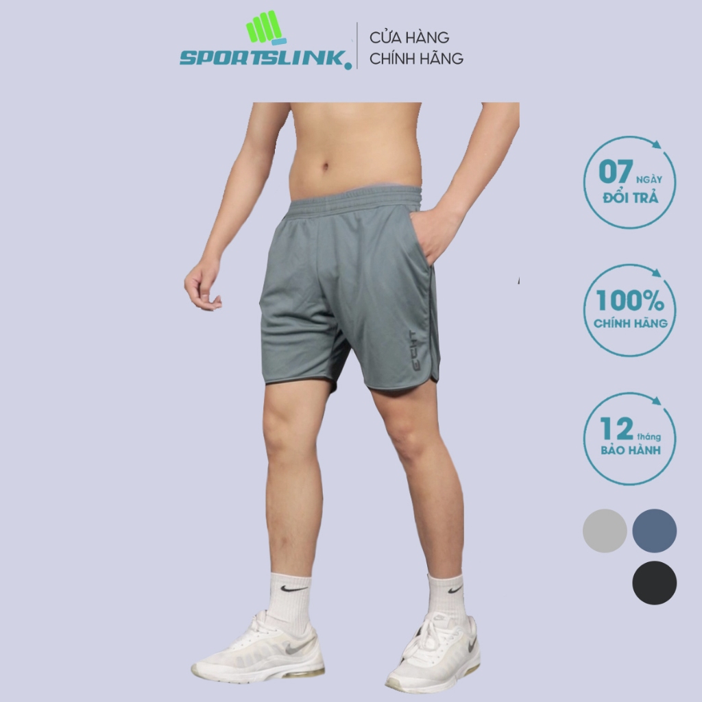 Quần short thể theo nam chất vải thấm hút mồ hôi nhanh Sportslink
