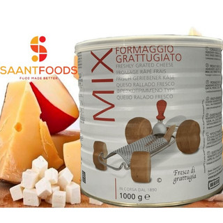 Phô Mai Bột Bào Nhuyễn Fromagio – Grated cheese – Italia lon 1 kg