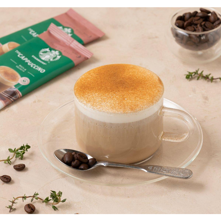 Cà phê Starbucks caffè Latte, Caramel latte, Cappuccino bản Hàn